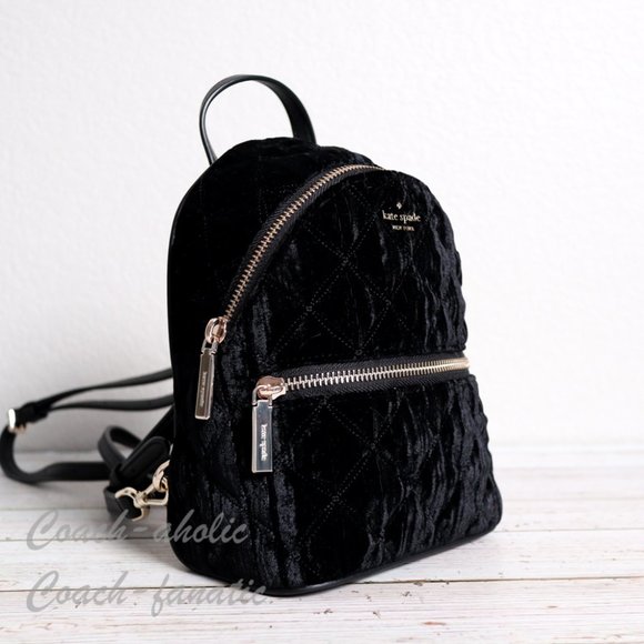 kate spade Bags Nwt Kate Spade Natalia Velvet Mini Backpack Poshmark